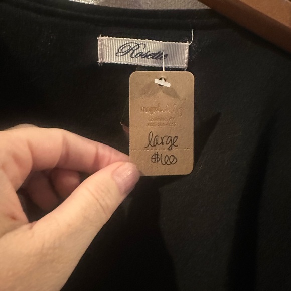 Sequined black blazer. women’s large - Picture 4 of 5